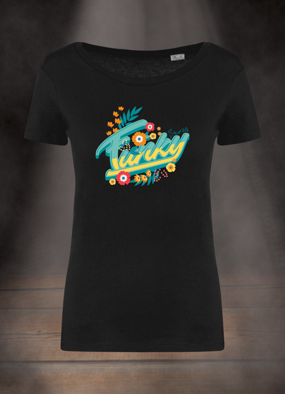 DAMEN T-SHIRT #FUNKY