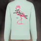 OVERSIZE SWEATSHIRT #FLAMINGO