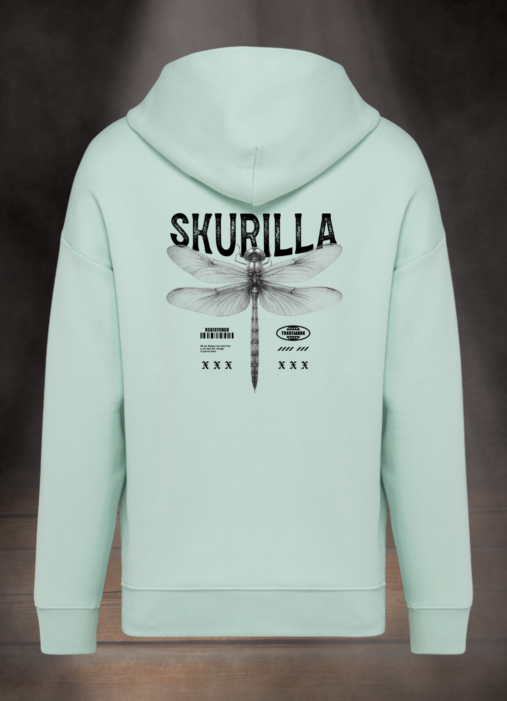 OVERSIZE HOODIE #DRAGON FLY