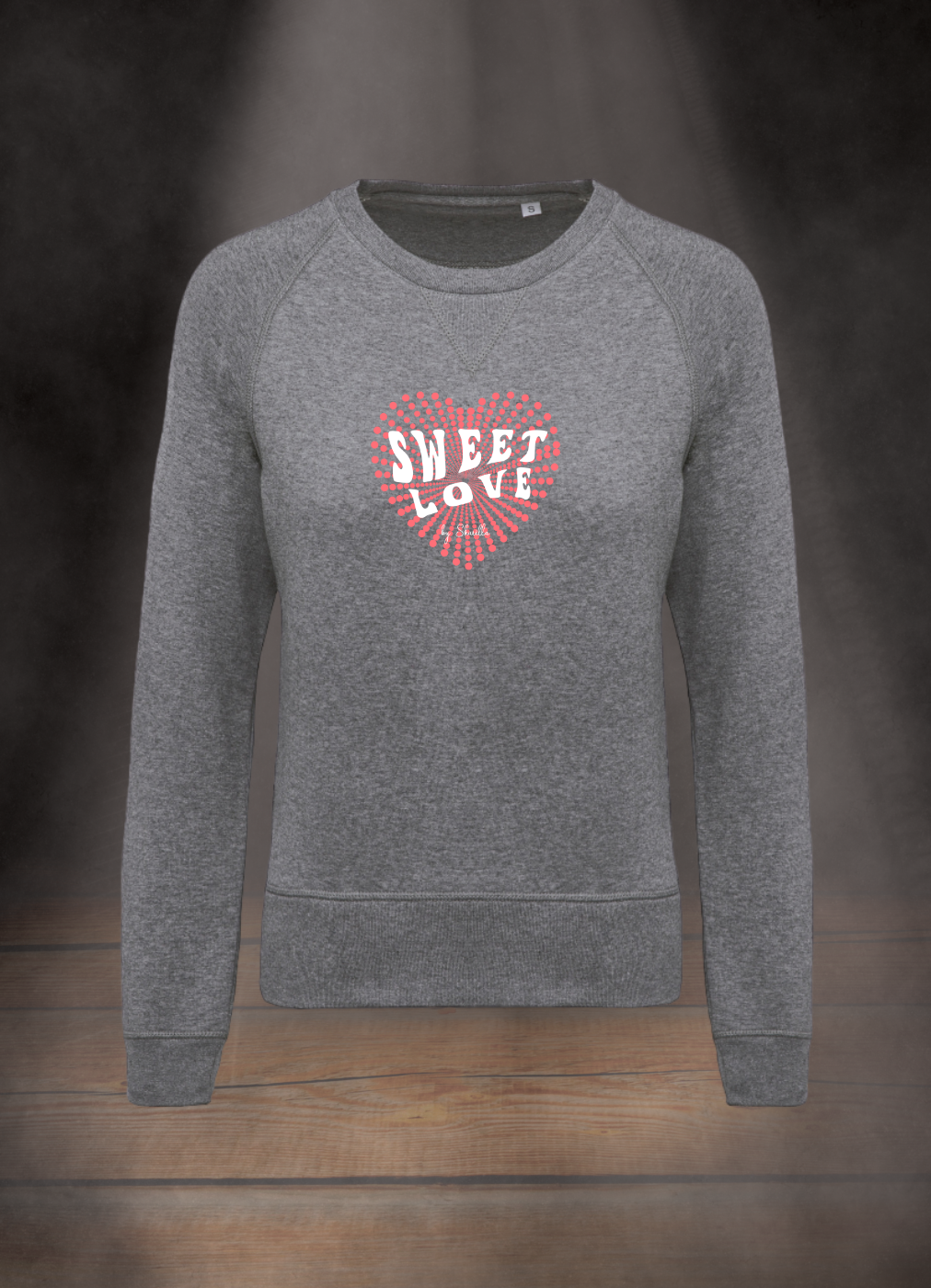 DAMEN SWEATSHIRT #SWEET LOVE