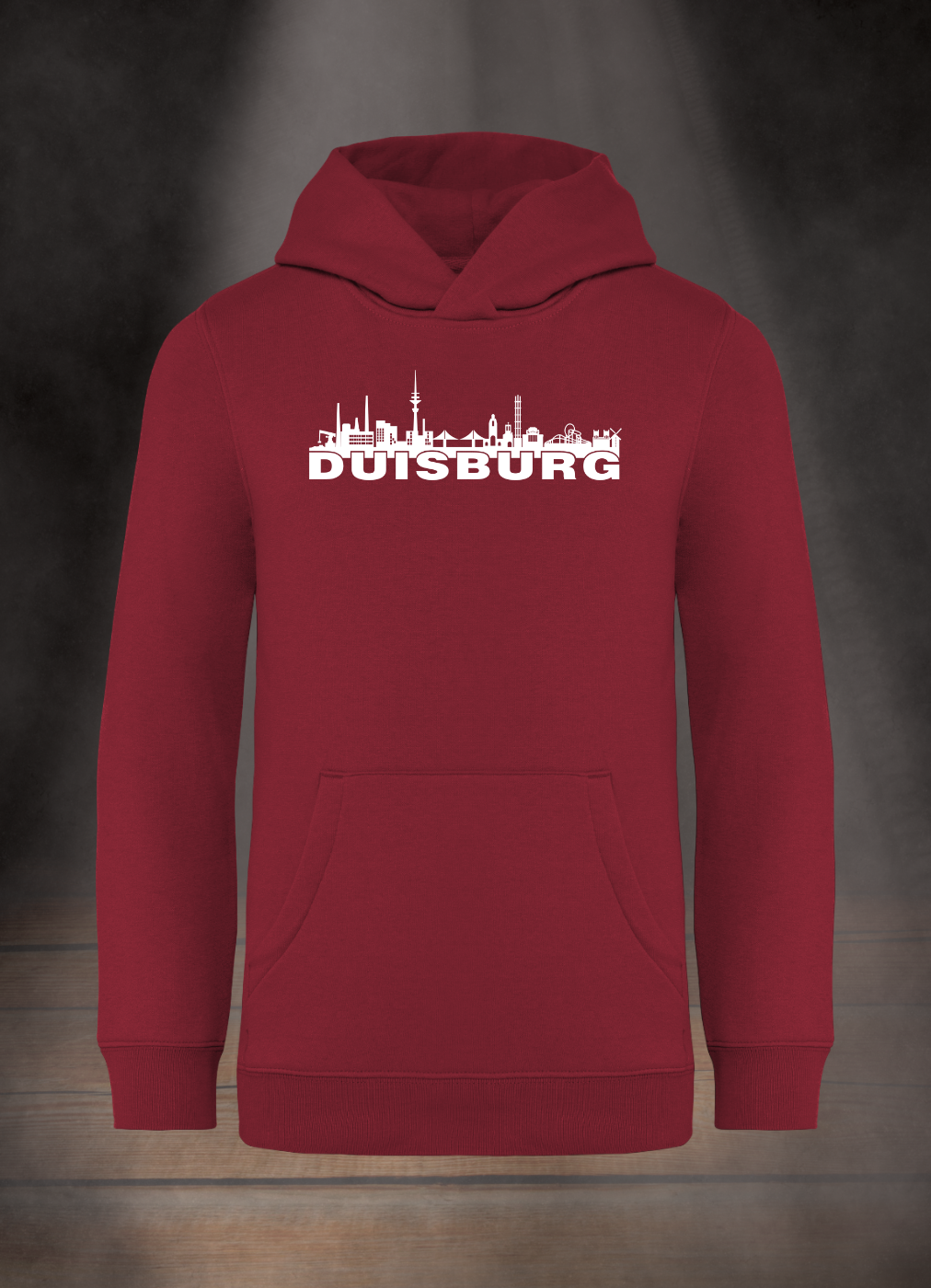 KINDER HOODIE #DUISBURG SKYLINE