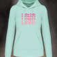 DAMEN HOODIE #INFINITY LOVE