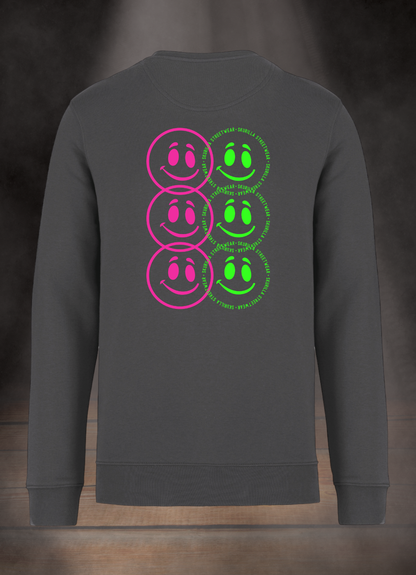 HERREN SWEATSHIRT #HAPPY CIRCLES