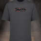 OVERSIZE T-SHIRT 220gr. #BLACK´N RED