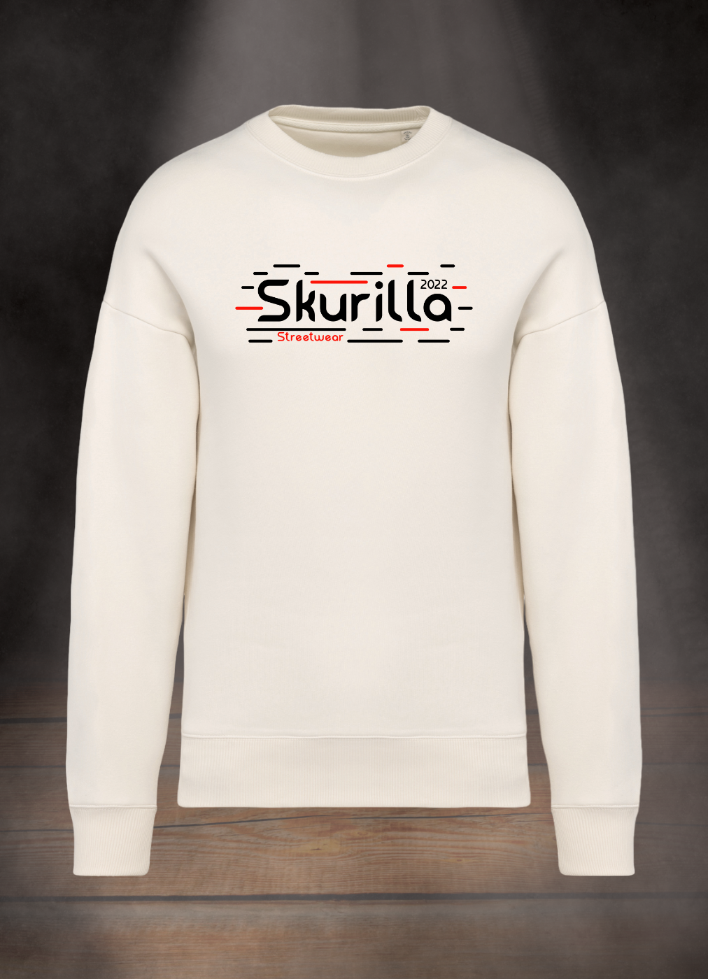 OVERSIZE SWEATSHIRT #BLACK´N RED