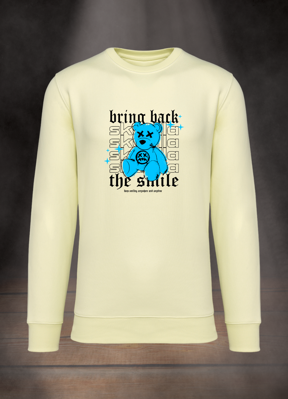 HERREN SWEATSHIRT #THE SMILE