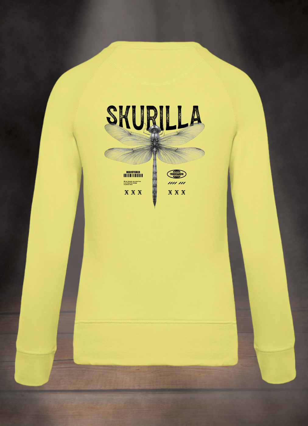 DAMEN SWEATSHIRT #DRAGON FLY