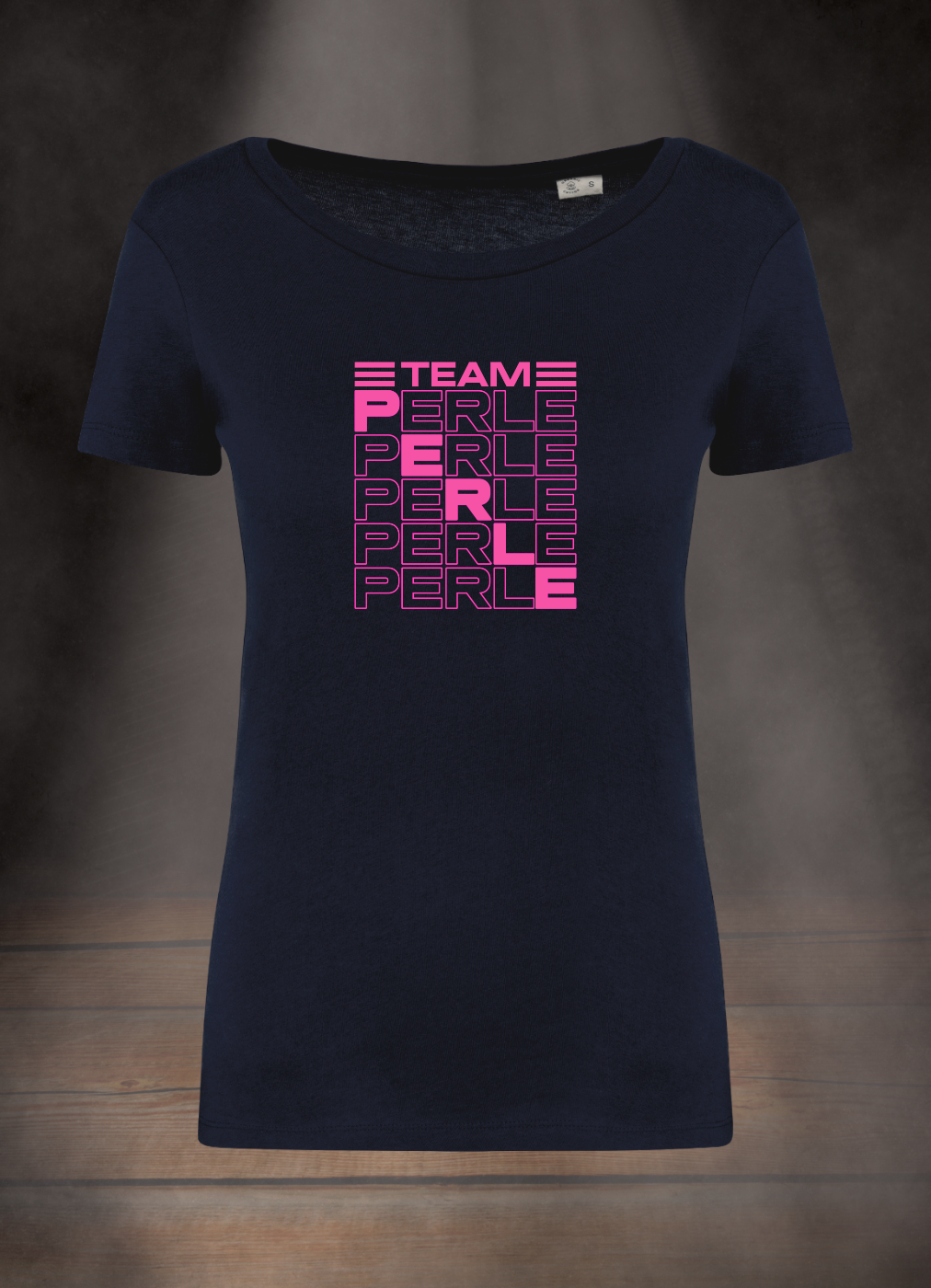 PERLE DAMEN T-SHIRT #TEAM PERLE