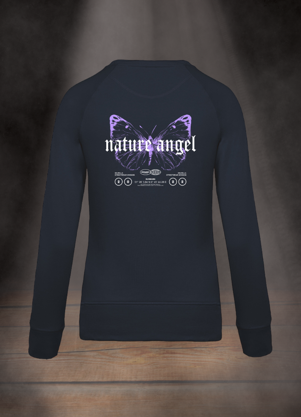 DAMEN SWEATSHIRT #NATURE ANGEL