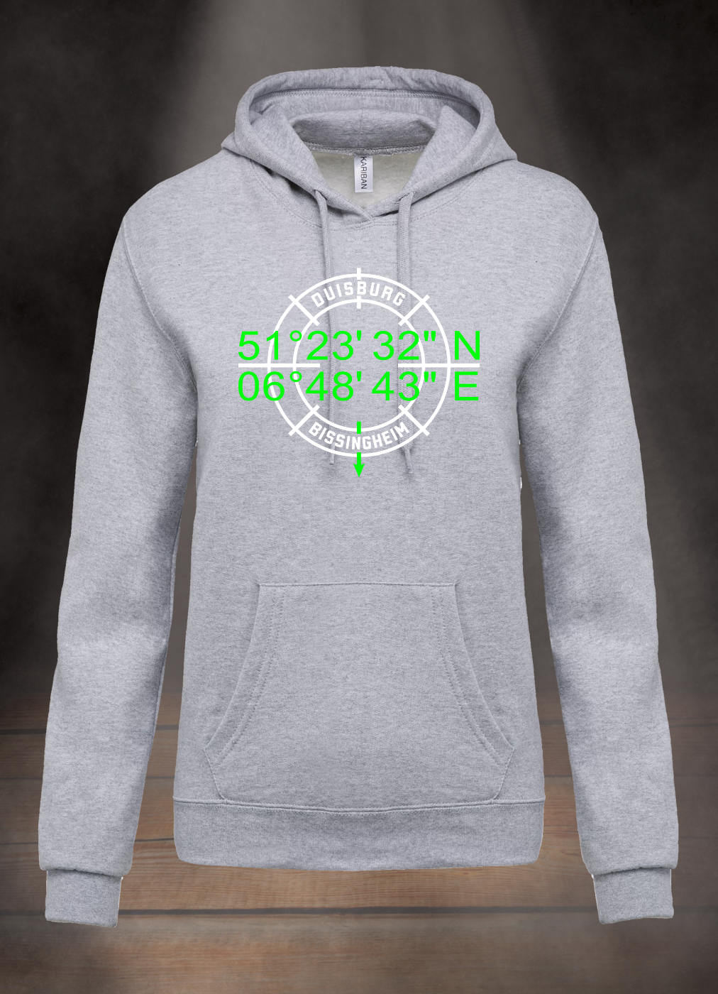 ETuS HOODIE #KOORDINATEN