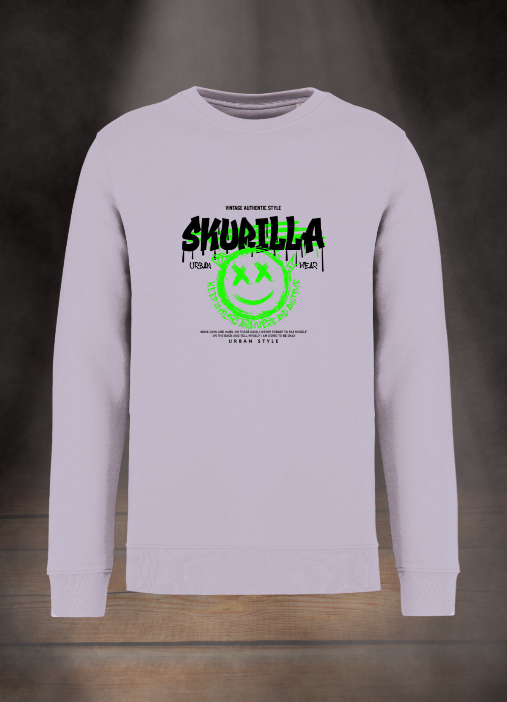 HERREN SWEATSHIRT #SMILEFACE