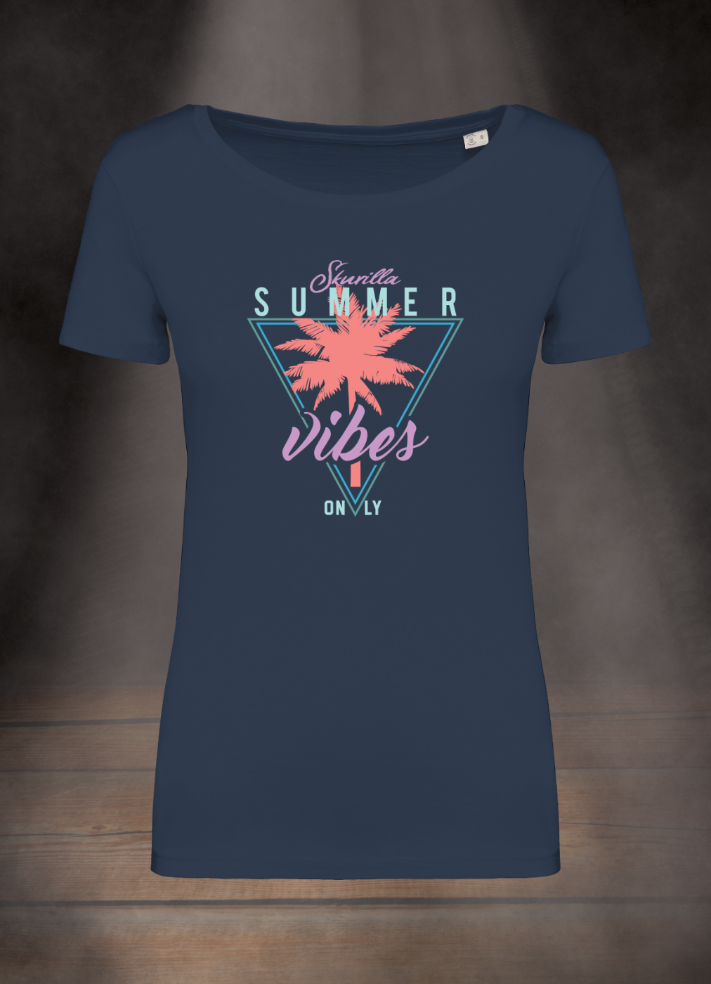 DAMEN T-SHIRT #SUMMER VIBES