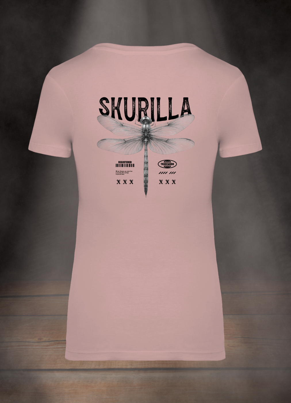 DAMEN T-SHIRT #DRAGON FLY