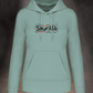 DAMEN HOODIE #BLACK´N RED