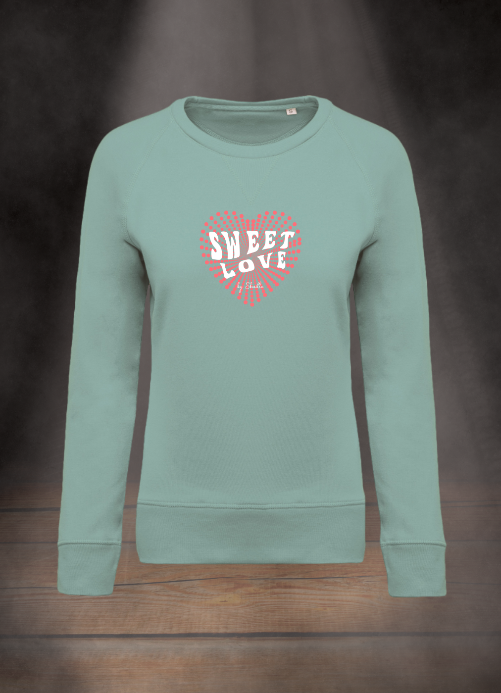 DAMEN SWEATSHIRT #SWEET LOVE