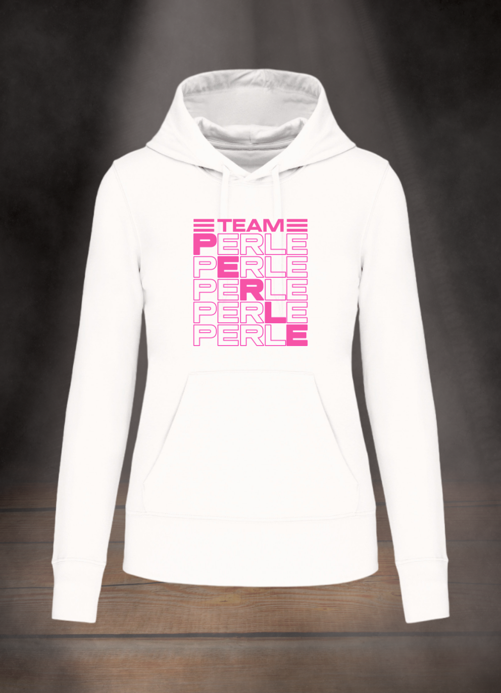 PERLE DAMEN HOODIE #TEAM PERLE