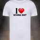 TUTICH HERREN T-SHIRT #LOVE SCHINA SHIT