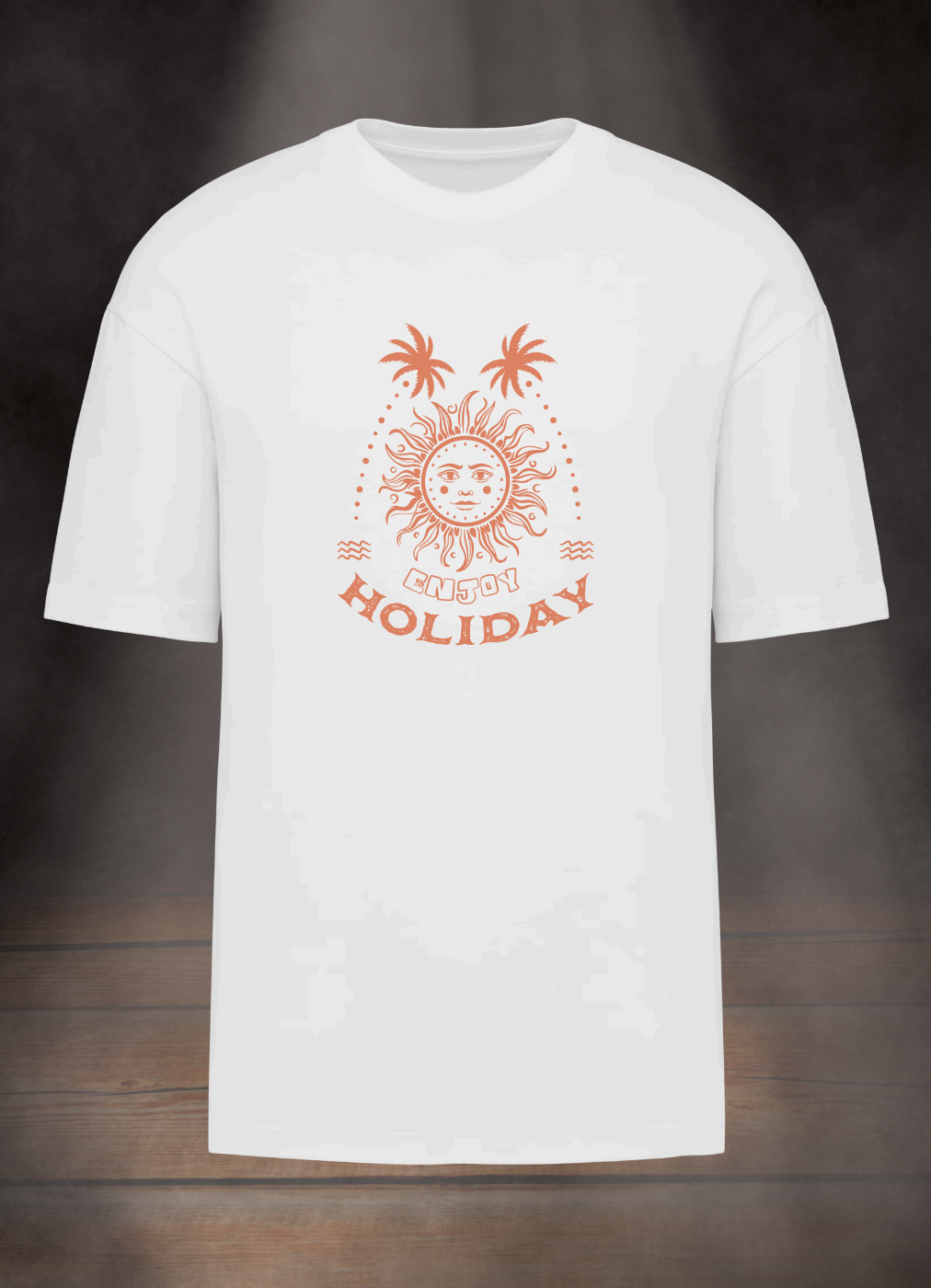 OVERSIZE T-SHIRT #ENJOY HOLIDAY