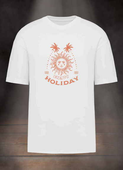 OVERSIZE T-SHIRT #ENJOY HOLIDAY