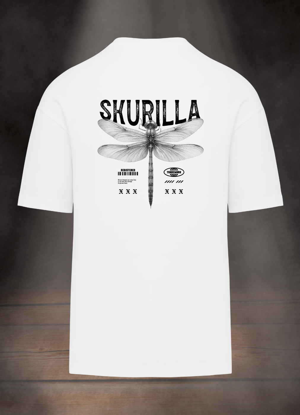 OVERSIZE T-SHIRT 220gr. #DRAGON FLY