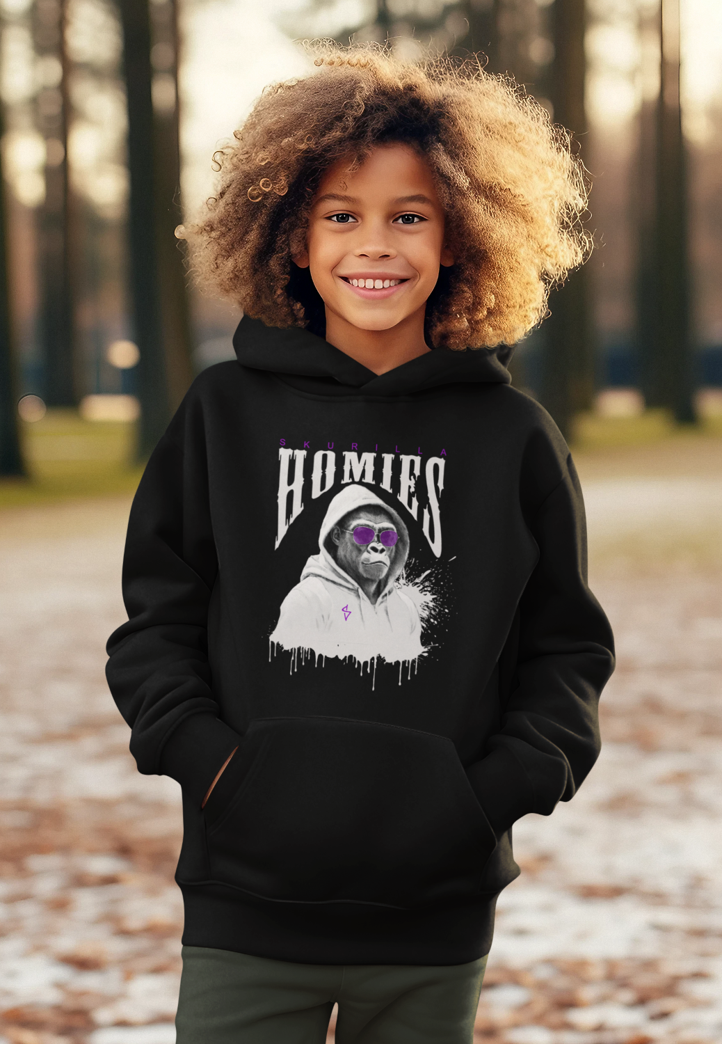 KINDER HOODIE #HOMIES