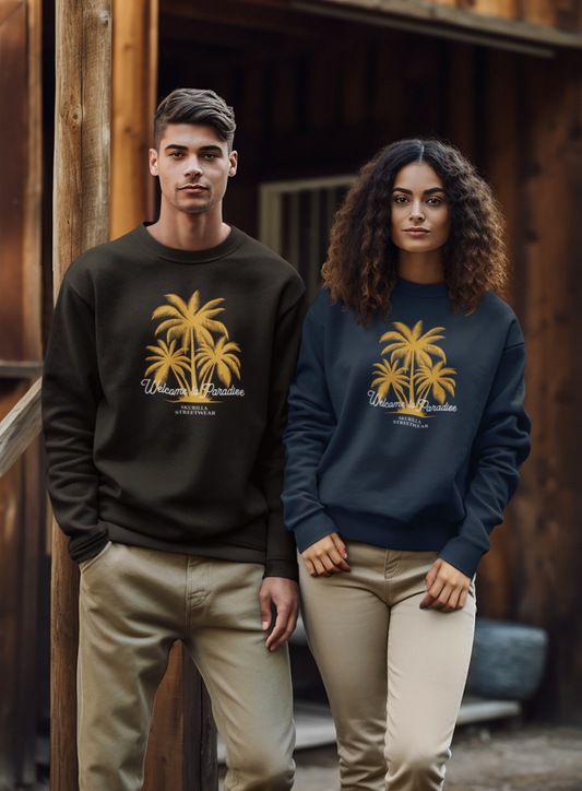 OVERSIZE SWEATSHIRT #WELCOME TO PARADISE