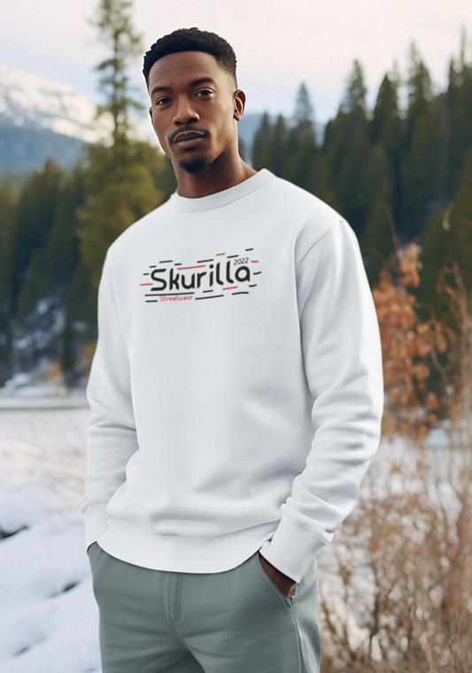 HERREN SWEATSHIRT #BLACK´N RED