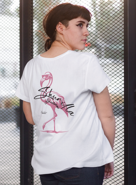OVERSIZE T-SHIRT #FLAMINGO