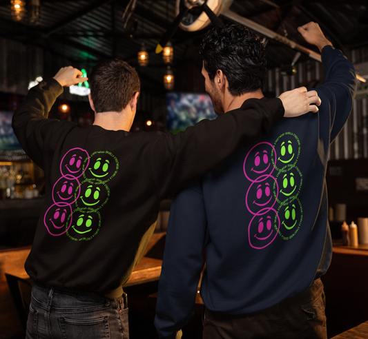 OVERSIZE SWEATSHIRT #HAPPY CIRCLES