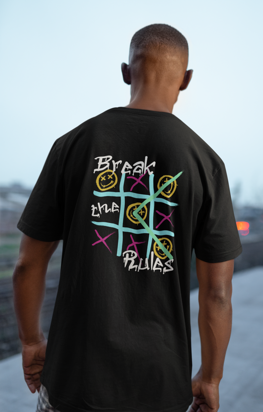 OVERSIZE T-SHIRT 220gr. #BREAK THE RULES
