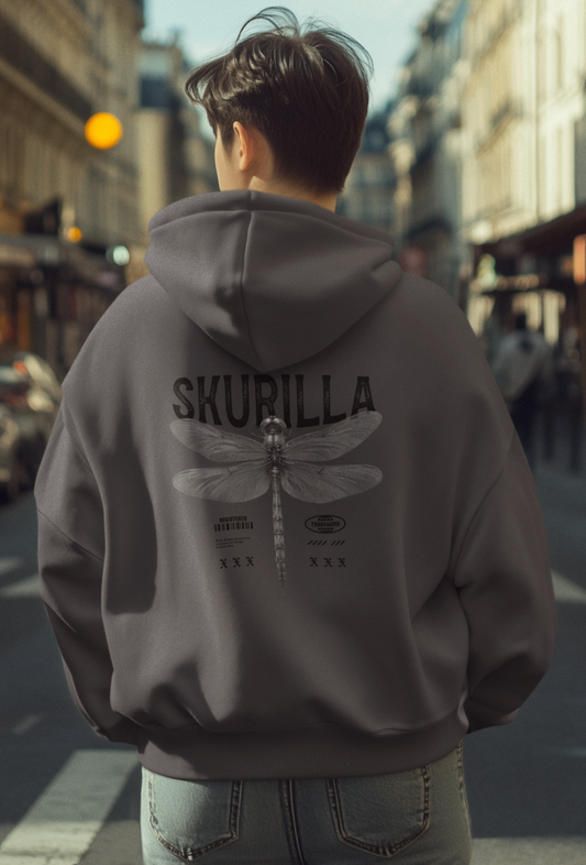 OVERSIZE HOODIE #DRAGON FLY