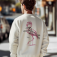 OVERSIZE SWEATSHIRT #FLAMINGO