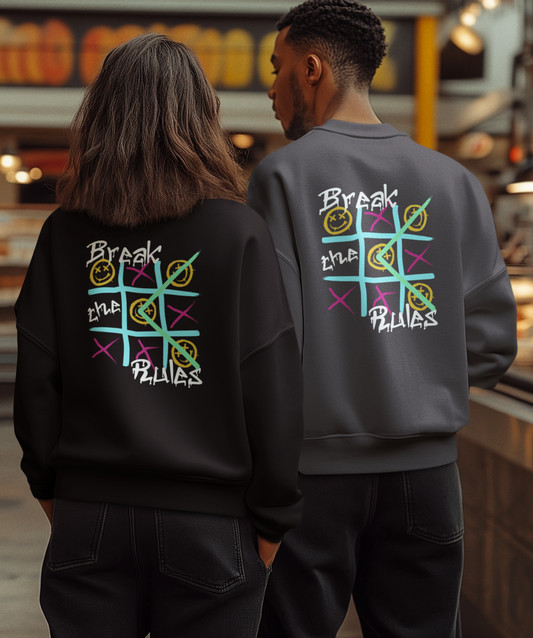 OVERSIZE SWEATSHIRT #BREAK THE RULES