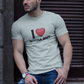 TUTICH HERREN T-SHIRT #LOVE SCHINA SHIT