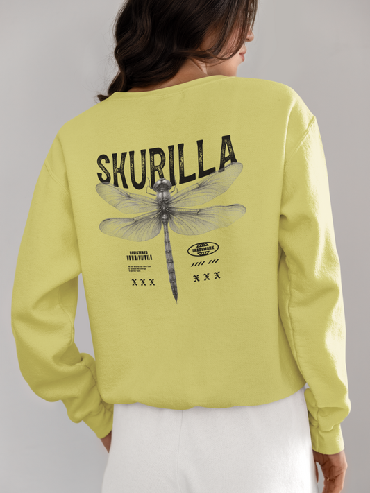 DAMEN SWEATSHIRT #DRAGON FLY