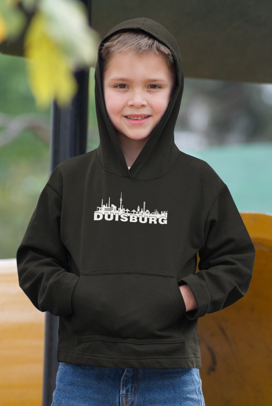 KINDER HOODIE #DUISBURG SKYLINE