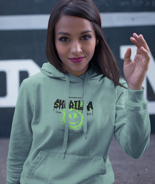 DAMEN HOODIE #SMILEFACE