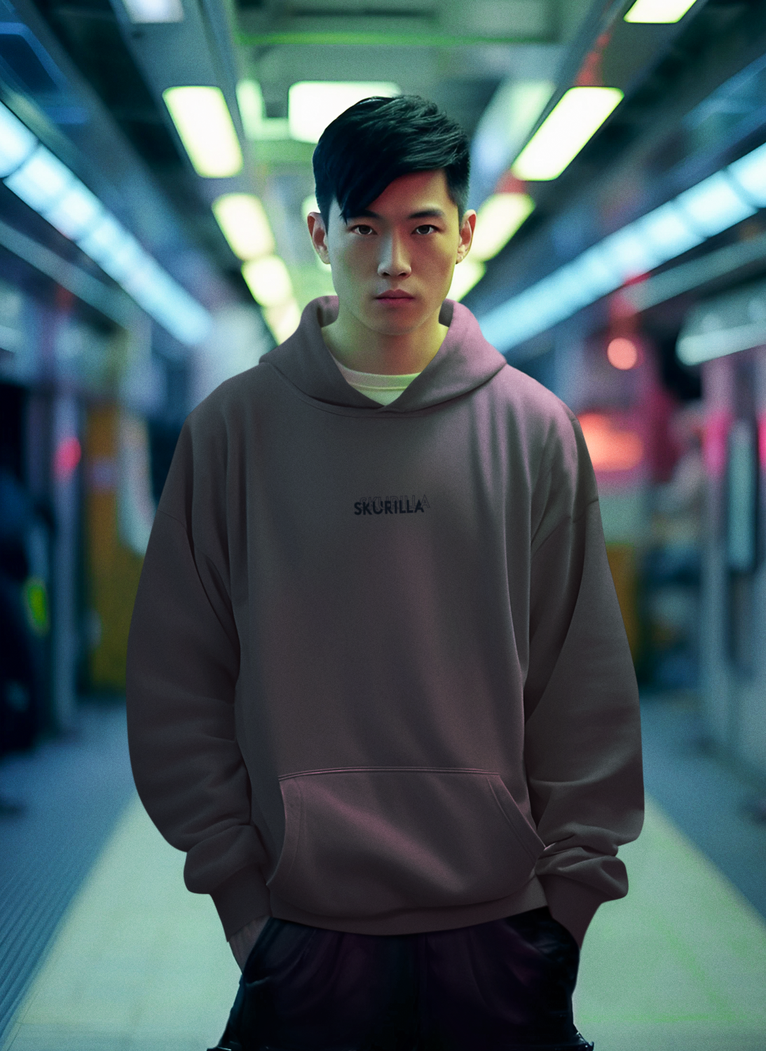 OVERSIZE HOODIE #DRAGON FLY