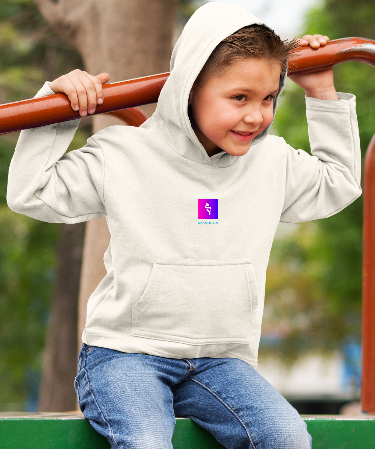 KINDER HOODIE #SQUARE FLOW