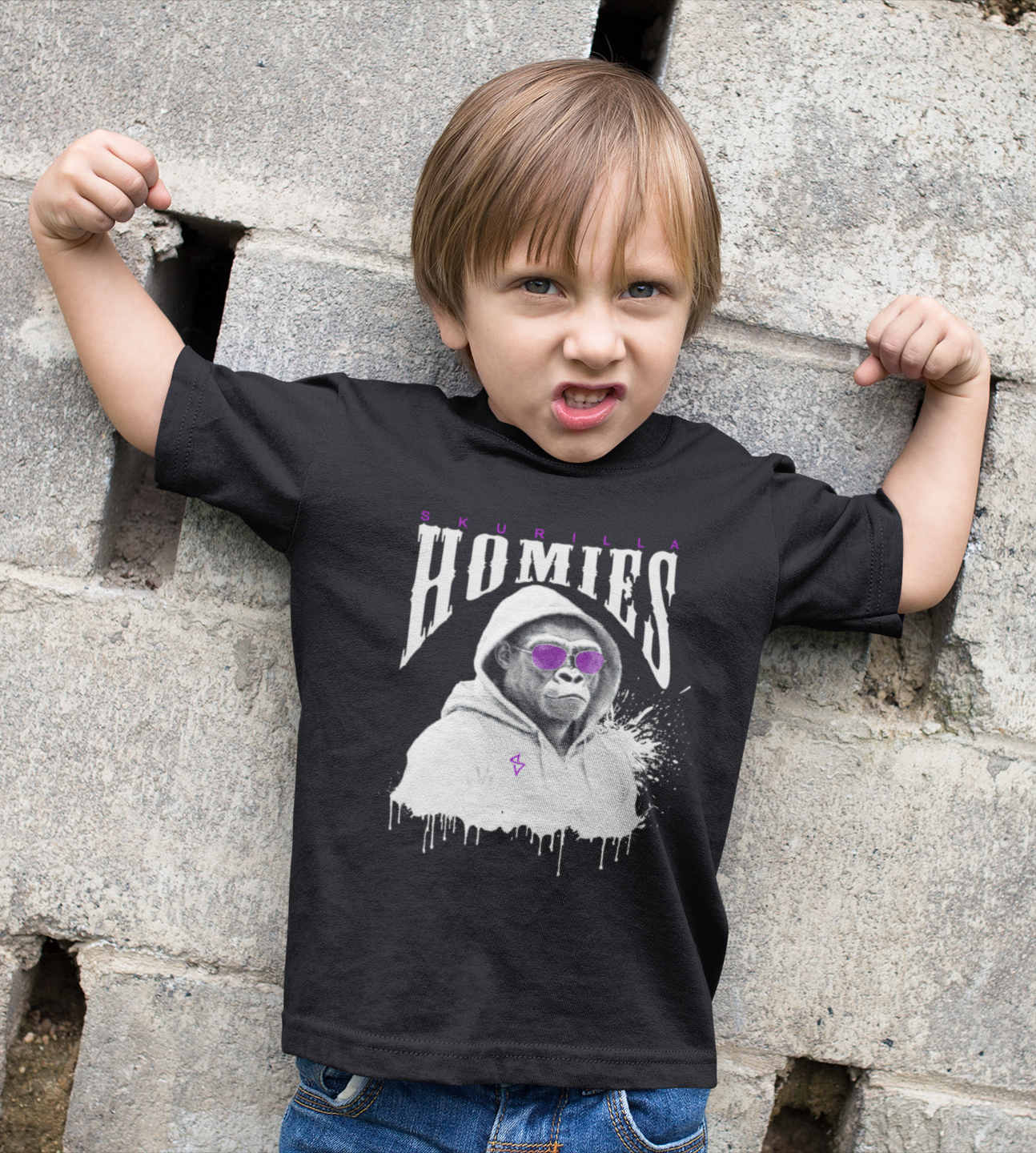 KINDER T-SHIRT #HOMIES