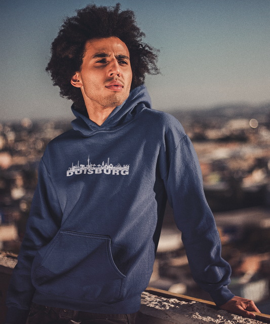 HERREN HOODIE #DUISBURG SKYLINE