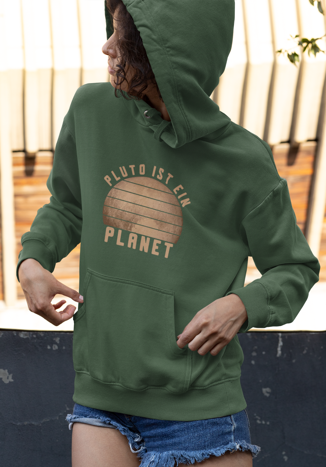 VOLLERT DAMEN HOODIE #PLANET PLUTO