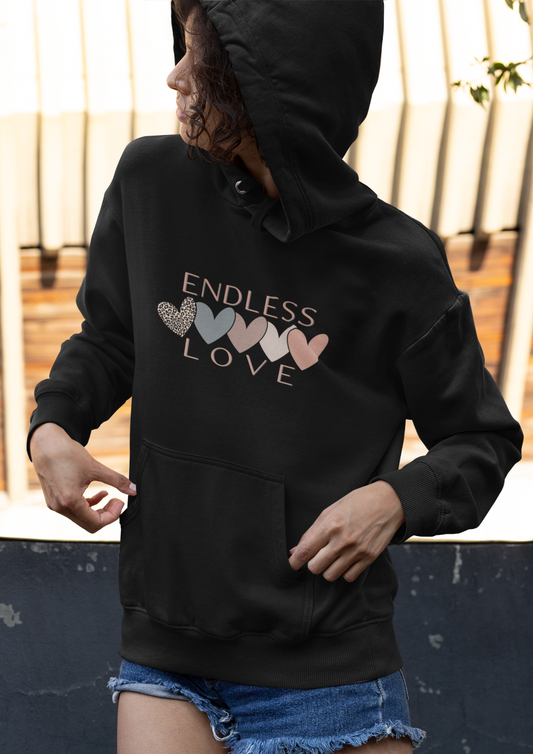 DAMEN HOODIE #ENDLESS LOVE