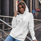 DAMEN HOODIE #WOMAN