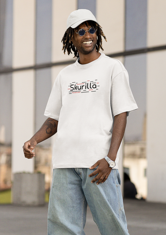 OVERSIZE T-SHIRT 220gr. #BLACK´N RED