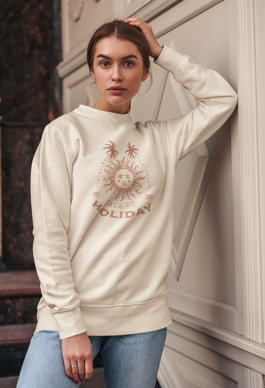 OVERSIZE SWEATSHIRT #ENJOY HOLIDAY