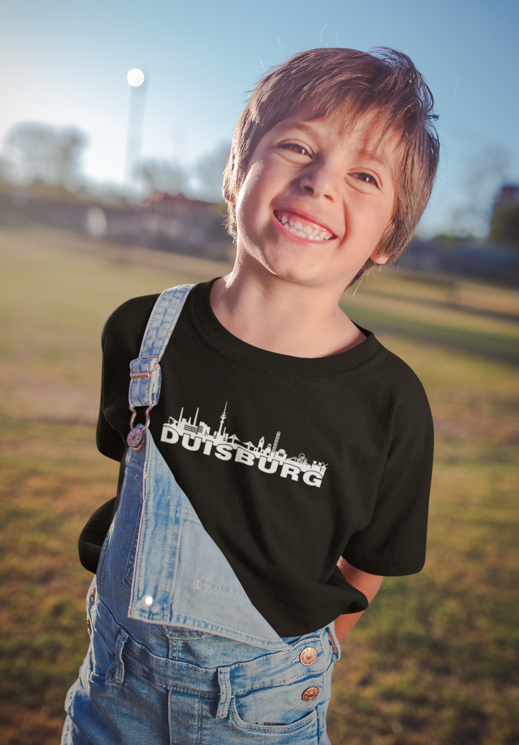 KINDER T-SHIRT #DUISBURG SKYLINE