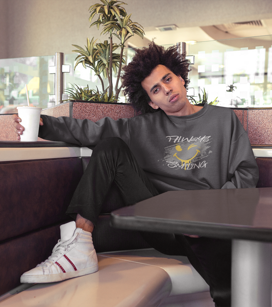 OVERSIZE SWEATSHIRT #ALWAYS SMILING