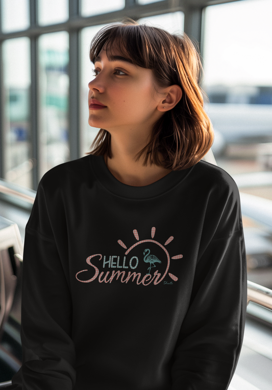 OVERSIZE SWEATSHIRT #HELLO SUMMER
