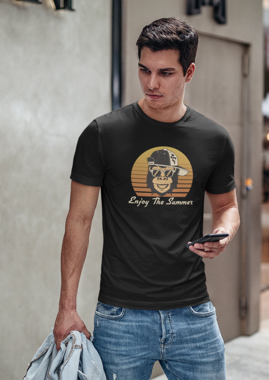 HERREN T-SHIRT #ENJOY